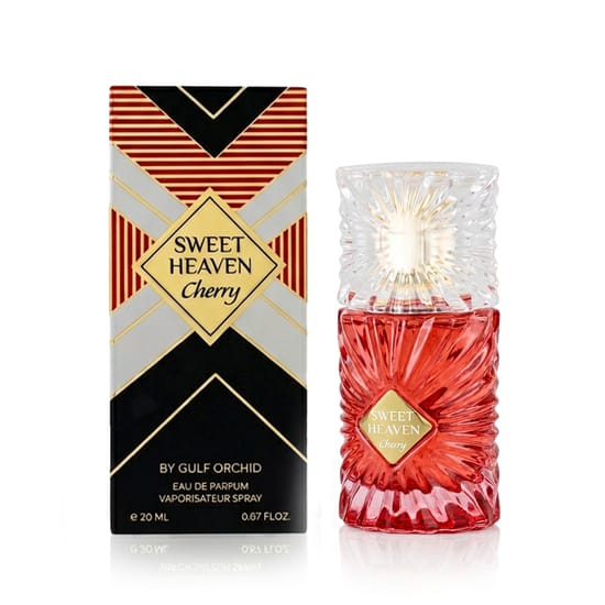 Elegant bottle of gulf orchid sweet heaven cherry edp