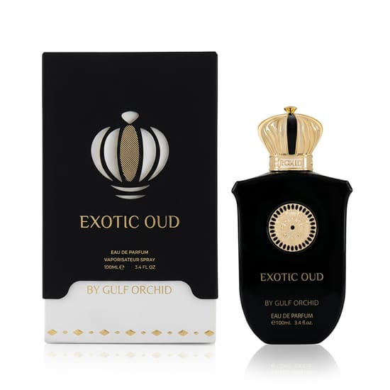 Бутылка Gulf Orchid Exotic Oud EDP вблизи