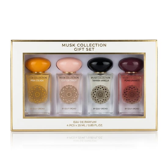 Elegantne Gulf Orchid Musk Collection Velvet Edition kingituskomplekt