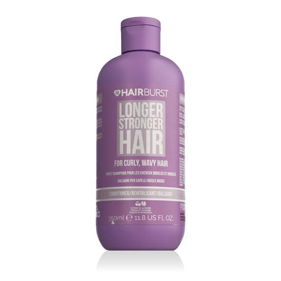 Hairburst Longer Stronger Hair konditsioneeri pakend lokkis ning lainelistele juustele Hairburst Longer Stronger Hair konditsioneeri pudel lokkis ja lainelistele juustele