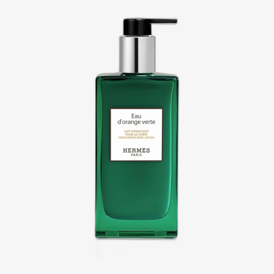 Hermès Eau D'Orange Verte Body Lotion Bottle Close-Up