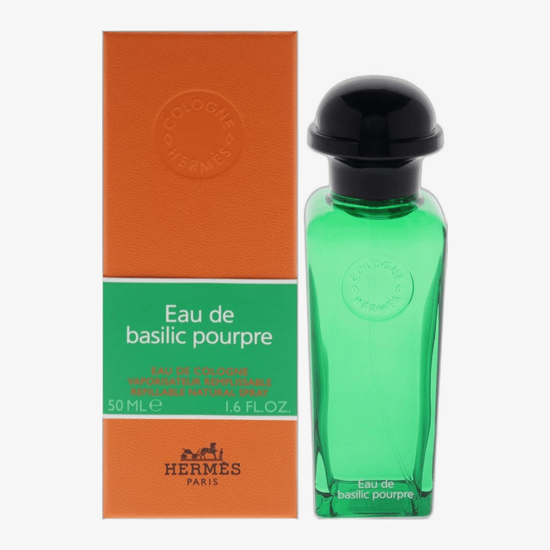 Unpacked bottle of Hermès Eau de Basilic Pourpre EDT