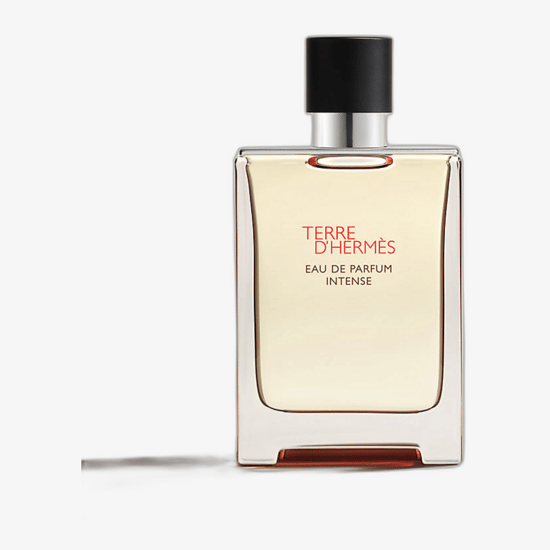 Элегантный флакон Hermès Terre d’Hermès Intense EDP