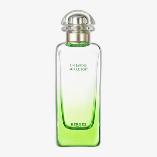 Бутылка Hermès Un Jardin Sur le Toit Eau de Toilette — крупный план