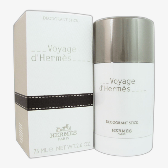 Бутылка дезодоранта Hermès Voyage D'Hermès, крупный план