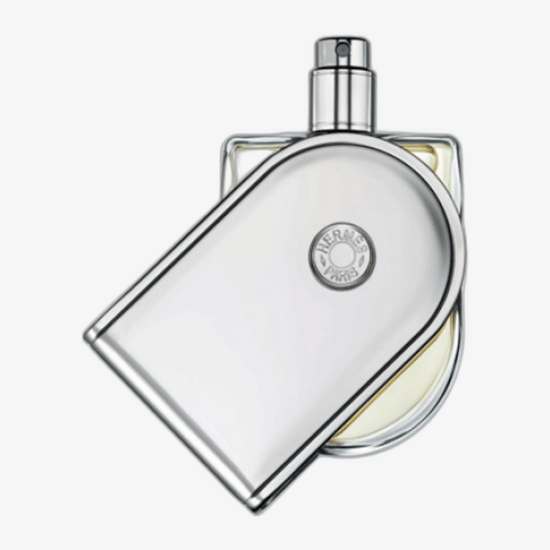 Hermès Voyage D'Hermès EDT pihustusproovi lähedalt vaade