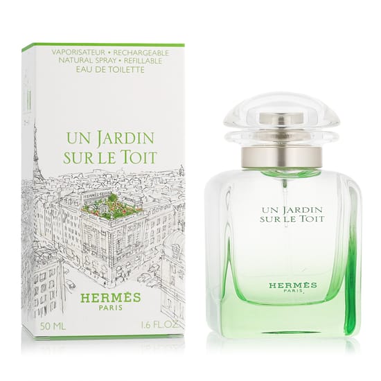 Hermès un jardin sur le toit eau de toilette 50 ml pakendis