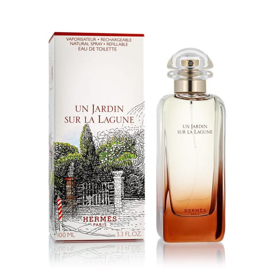Elegant bottle of Hermès Un Jardin Sur La Lagune