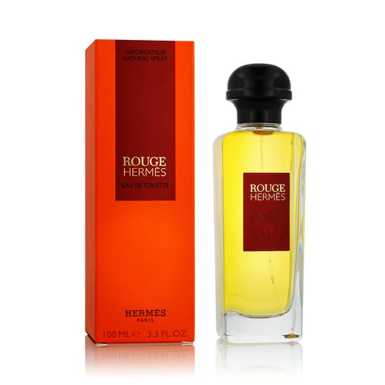 Hermès Rouge Eau de Toilette pudel elegantse minimalistliku disainiga