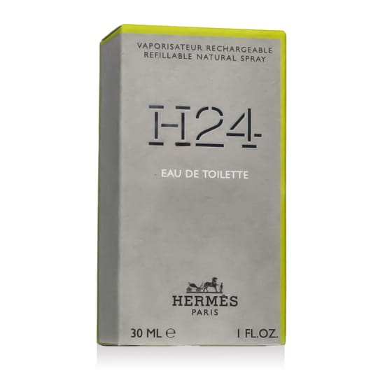 Elegant bottle of hermès h24 edt close-up