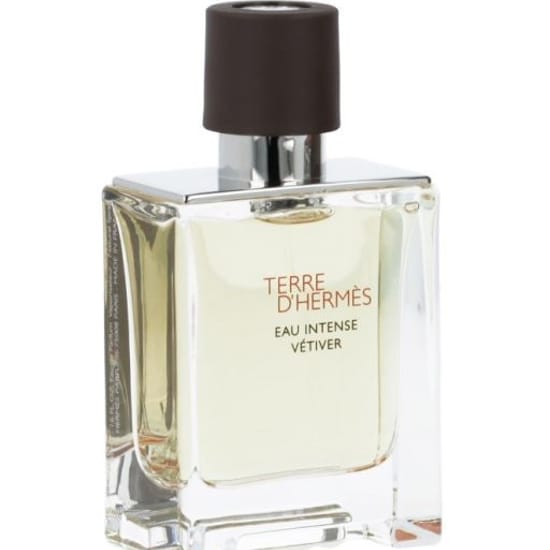 Elegant bottle image of Hermès Terre D'Hermès Eau Intense Vétiver Eau de Parfum