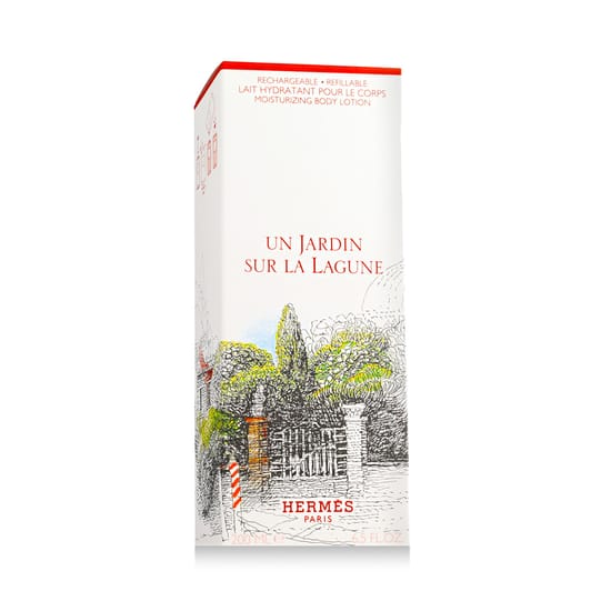 Hermès un jardin sur la lagune lõhnastatud kehakreemi lähedalt