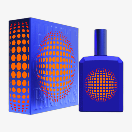 Bottle of Histoires de Parfums This Is Not A Blue Bottle 1.6 EDP, minimalist unisex perfume