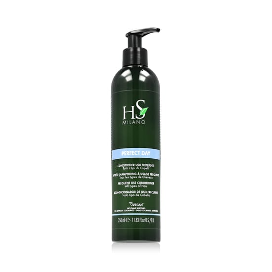 350 ml HS Milano Perfect Day Frequent Use Conditioner Packaging HS Milano Perfect Day Frequent Use Conditioner Bottle