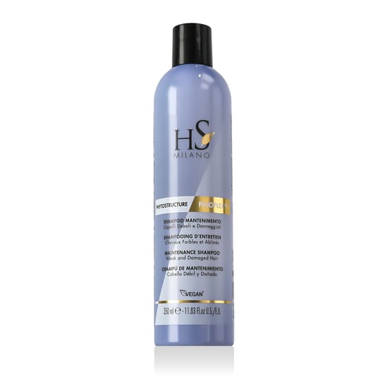 HS MILANO Phytostructure Shampoo – флакон на белом фоне с минималистичным дизайном