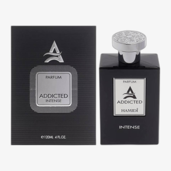 Элегантный флакон Hamidi Addicted Intense