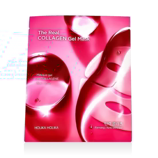 Holika Holika The Real Collagen Gel Mask in Packaging