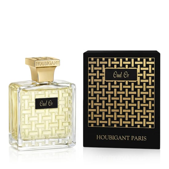 Elegantse pudeli detail Houbigant Oud Or EDP Extreme parfüümist