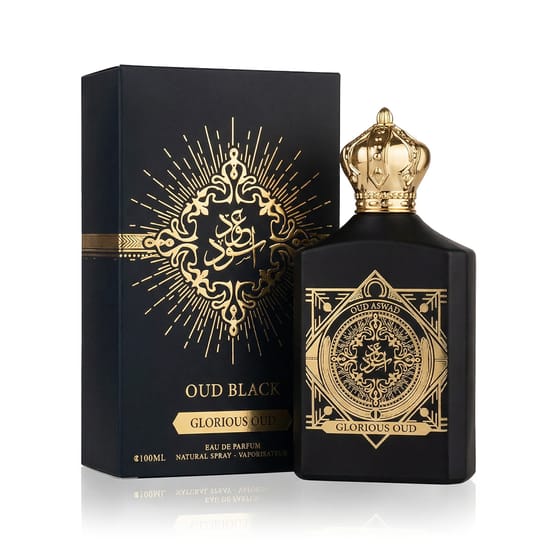 Элегантный флакон House of Perfumes Glorious Oud Aswad EDP