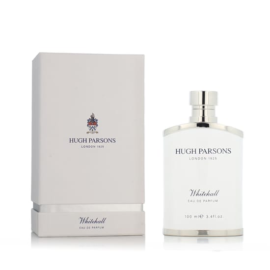 Hugh Parsons Whitehall EDP pakendi disain Elegantne pudel Hugh Parsons Whitehall EDP