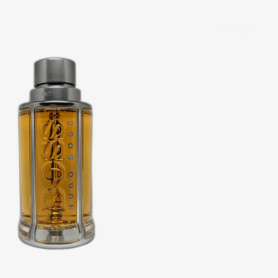 Unpacked bottle of Hugo Boss Boss The Scent For Him EDT, elegant and minimalist design
