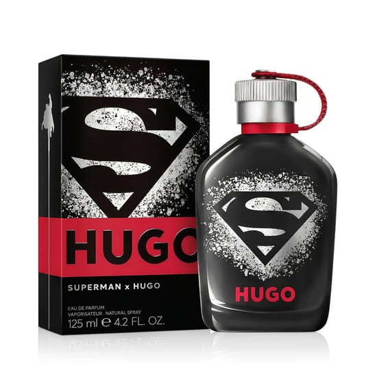 Hugo Boss Hugo X Superman EDP pudel lähedalt
