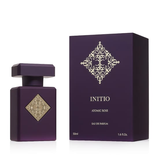 Упаковка парфюма Initio Atomic Rose EDP Элегантный флакон Initio Atomic Rose EDP