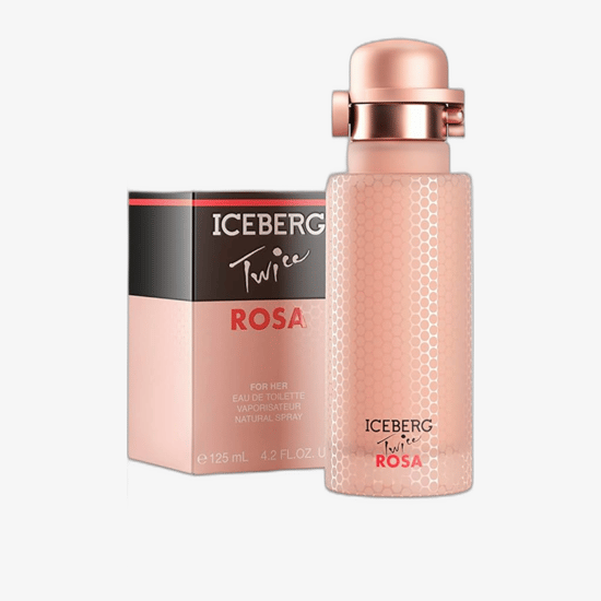 Elegant packaging of Iceberg Twice Rosa for Her EDT