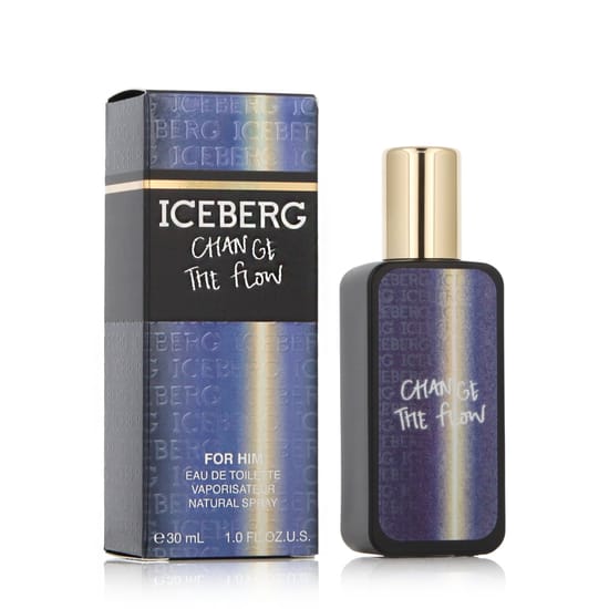 Stylish bottle of Iceberg Change The Flow for Him EDT