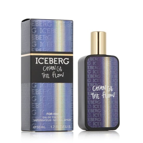 Stylish bottle of Iceberg Change The Flow for Him EDT