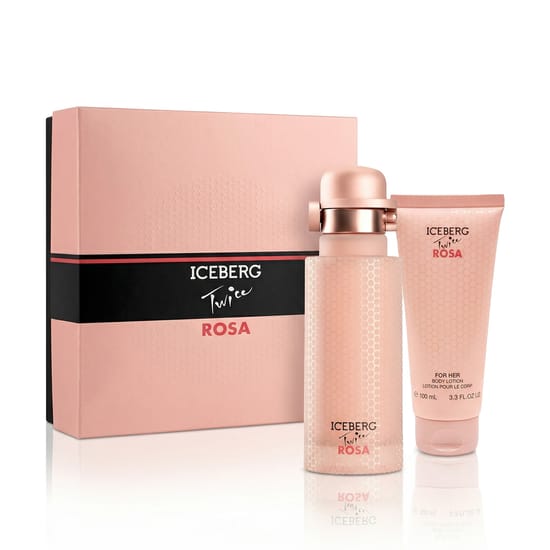 Elegant packaging of Iceberg Twice Rosa for Her EDT