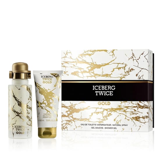 Уникальный набор Iceberg Twice Gold: туалетная вода 125 мл и гель для душа 100 мл