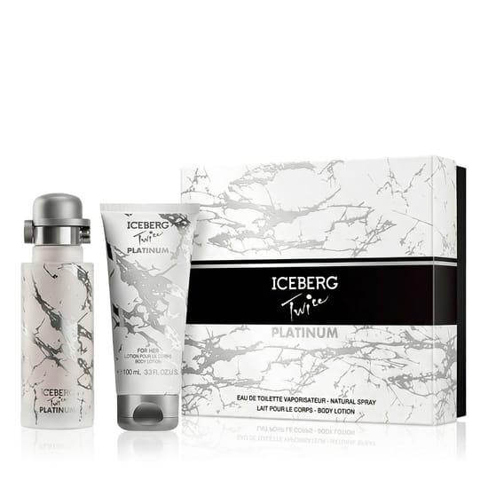 Iceberg Twice Platinum EDT and Body Lotion Set