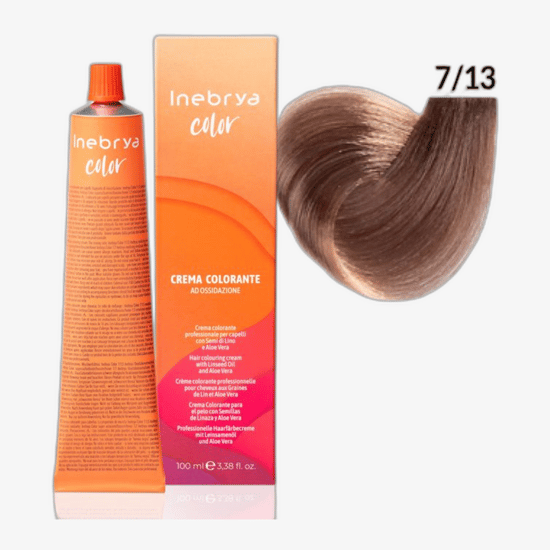 Inebrya Color Beige (7/13) Hair Dye Packaging
