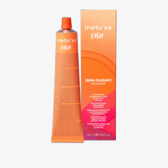 Bottle of Inebrya Color Natural Intense (4/00 Intense Chestnut) hair color