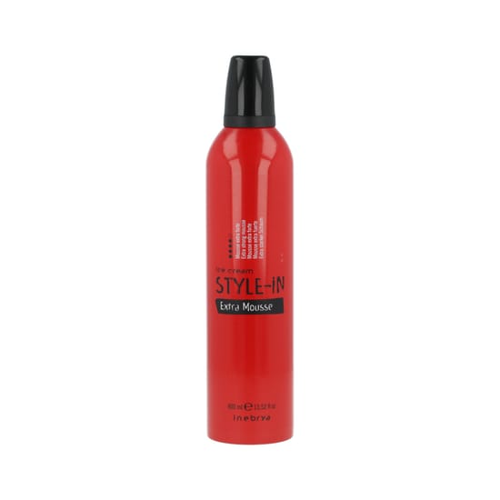 Inebrya Ice Cream Style-In Extra Mousse bottle on a white background