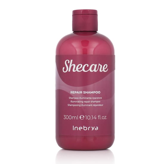 Бутылка inebrya shecare repair shampoo для ухода за волосами