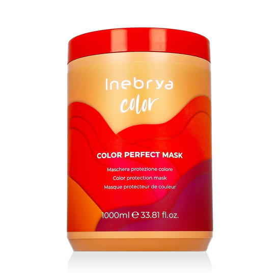 Inebrya Color Perfect Hair Mask in a Large Volume Packaging of Inebrya Color Perfect Mask 1000 ml