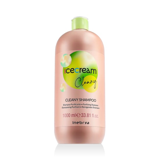 Бутылка Inebrya Ice Cream Cleany Shampoo 1000 мл