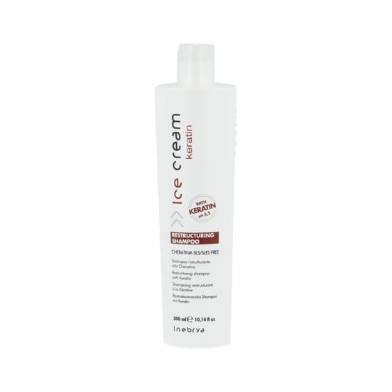 Inebrya Ice Cream Keratin Restructuring Shampoo Bottle