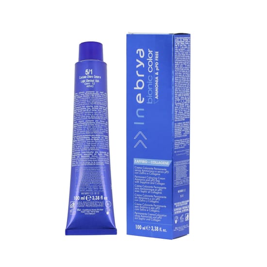 Inebrya Bionic Color Ash (5/1 Light Chestnut Ash) hair dye