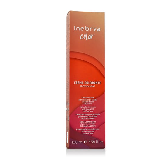 Bottle of Inebrya Color Ash (1/10 Black Blue Ash) Hair Dye