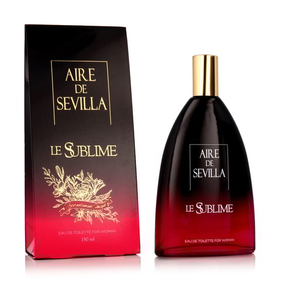 Close-up of Instituto Español Aire de Sevilla Le Sublime EDT bottle