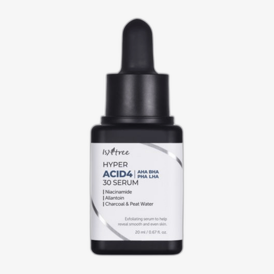 Сыворотка Isntree Hyper Acid4 30 Serum – флакон, детали состава