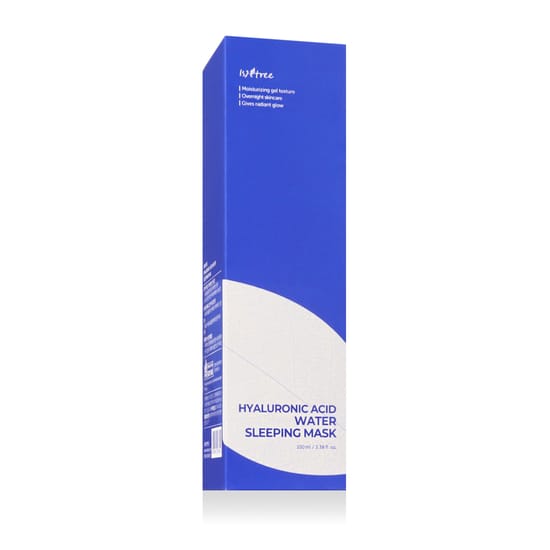 Isntree Hyaluronic Acid Water Sleeping Mask для глубокого увлажнения кожи Увлажняющая маска Isntree Hyaluronic Acid Water Sleeping Mask в упаковке