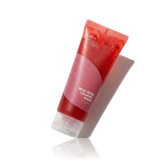 Isntree Real Rose Calming Mask pakendi detail