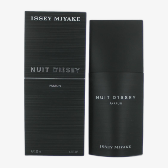 Elegant bottle of Issey Miyake Nuit d'Issey Parfum