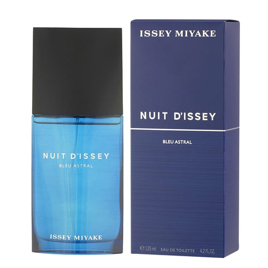 Элегантный флакон Issey Miyake Nuit d'Issey Bleu Astral EDT