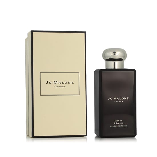 Бутылка Jo Malone Myrrh & Tonka EDT Intense вблизи