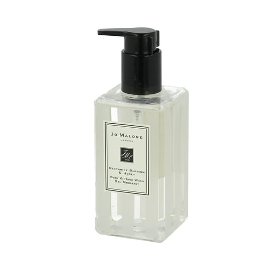 Jo Malone nektariiniõie & mee dušigeeli pudeli lähivõte